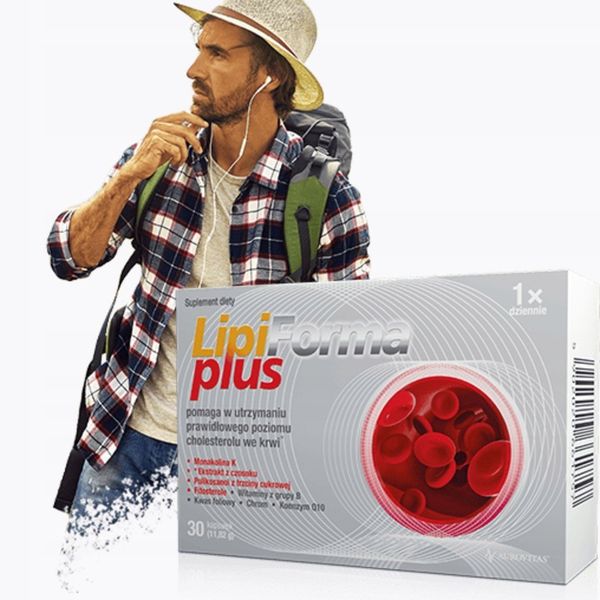 LipiForma Plus prawidłowy cholesterol 30 kapsułek zdjęcie 3