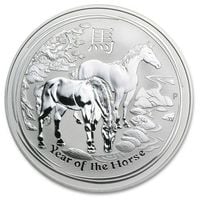 Lunar II: Rok Konia 1000 gram Srebra 2014