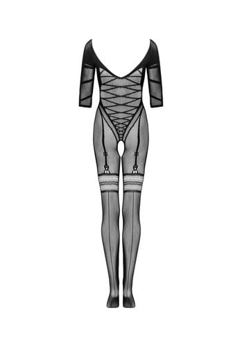 bodystocking otwarty krok siateczkowy wzór xl/xxl na Arena.pl