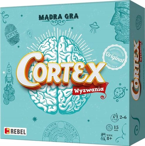 Gra logiczna na trening mózgu CORTEX Prezent dla 8-9-10-11-12-13-14 latka + na Arena.pl