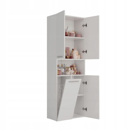 SZAFKA REGAŁ SŁUPEK NEL DK 1K KOSZ 60CM BIEL na Arena.pl