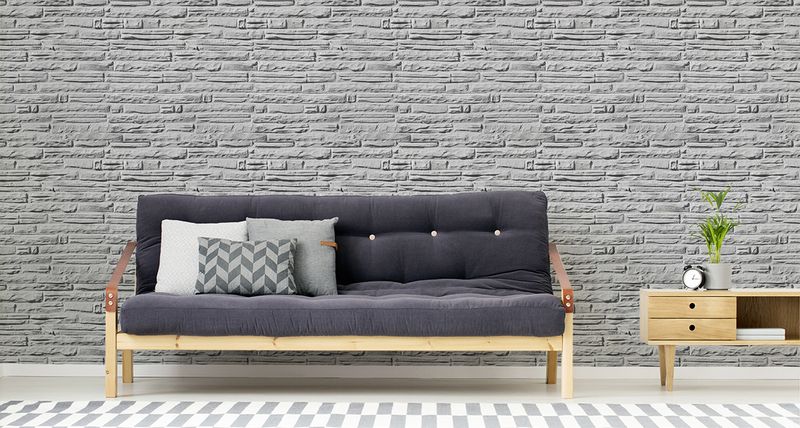 Tapeta Jasna Cegła - Efekt 3D zdjęcie 2