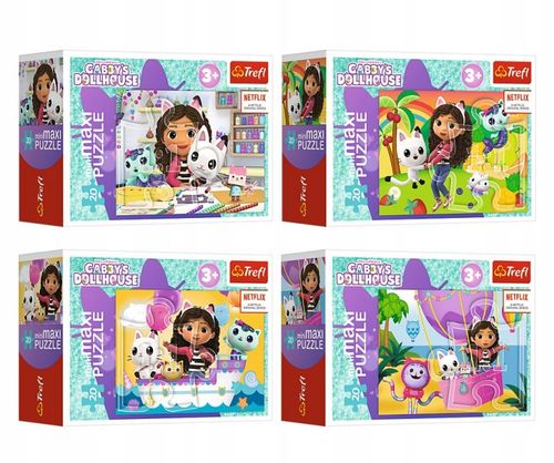 puzzle mini maxi kolorowy dzień gabi 56041 na Arena.pl