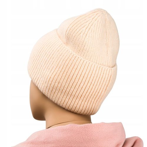 Czapka na zimę beanie damska PETERSON modna ciepła na jesień zimowa na Arena.pl