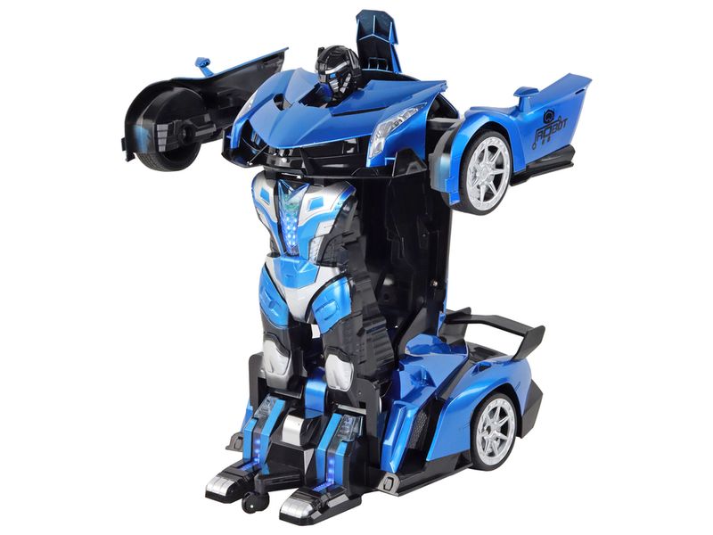 Samochód- Robot Transformacja R/C 1:10 Niebieski Sterowanie Gestami zdjęcie 5