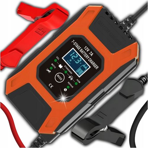 Prostownik AUTOMATYCZNY Z FUNKCJĄ NAPRAWY AKUMULATORÓW 12V 7a AUTOMAT na Arena.pl