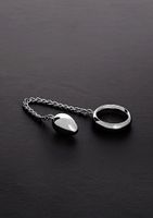 donut c ring anal egg (40/40mm) with chain