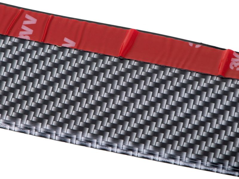 Dokładka do zderzaka taśma ochronna 5D czarna 5cm x 2,5m zdjęcie 3