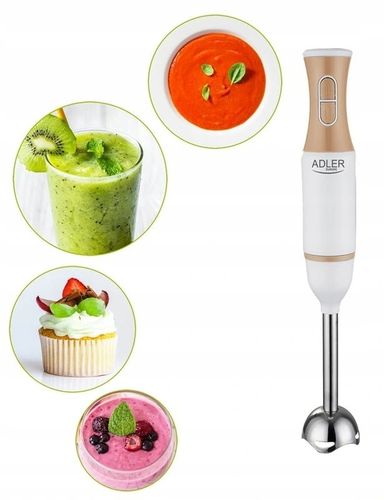 Blender Ręczny Wielofunkcyjny Metalowy Mocny na Arena.pl