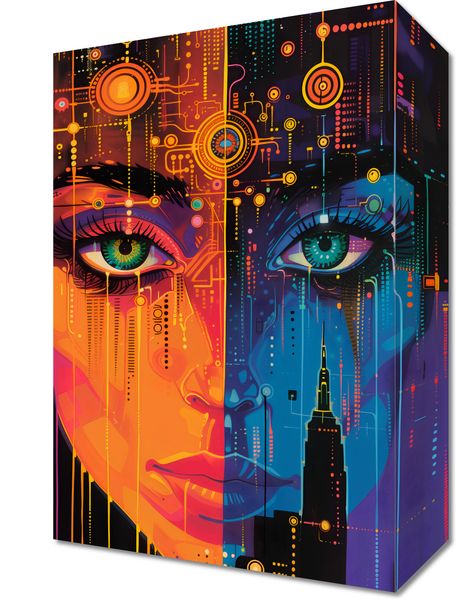 Obraz 20x30cm Cyfrowa Psyche zdjęcie 1
