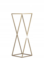 Kwietnik stojak na kwiaty złoty LOFT 70 cm metal