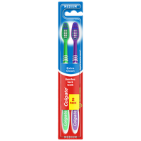 colgate extra clean szczoteczka do zębów średnia 2 szt.
