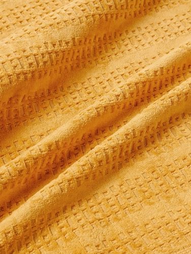 Ręcznik z frędzlami Tallulah Badetuch 100 x 150 cm Musztardowy na Arena.pl