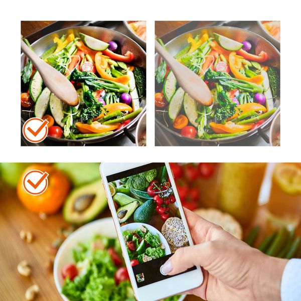 Zestaw 6x Żarówka LED FGS 7W E27 barwa ciepłobiała 360 stopni zdjęcie 5