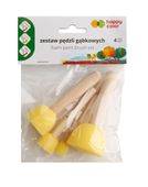 pędzel gąbkowy okragły mix 0399