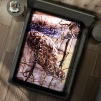 Gruby Koc Akrylowy 160X210 Sowa 17471