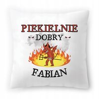 Poduszka Dla Fabiana Na Urodziny Imieniny Prezent Z Nadrukiem Ze Zdjęciem