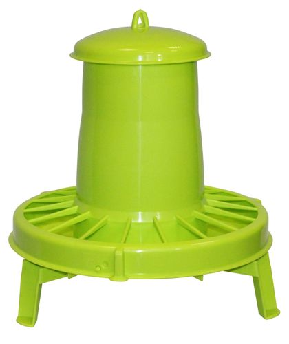 Karmidło automatyczne dla drobiu, 10,5 l, 7 kg, zielone, z nóżkami, Novital na Arena.pl