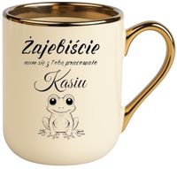 Kubek PREMIUM prezent dla KOLEŻANKI Z PRACY z imieniem śmieszny upominek