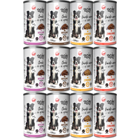 KARMA DLA PSA – MOKRA KARMA MIX SMAKÓW KAWAŁKI W SOSIE 12x1250g | TufTuf