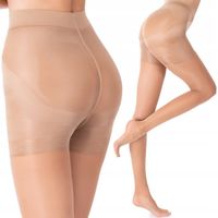 Ekskluzywne Rajstopy PUSH UP 20 DEN Wyszczuplające MODELUJĄCE