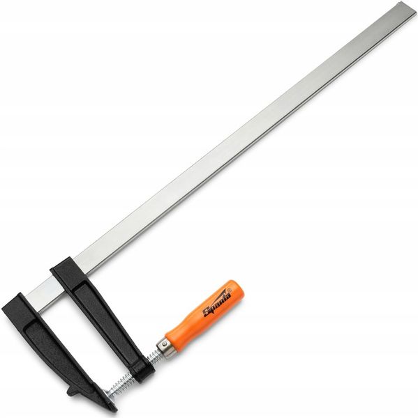 Ścisk stolarski 500x120mm zacisk uchwyt TYP F zdjęcie 1