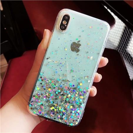 etui star glitter iphone 11 pro (5.8) niebieski na Arena.pl