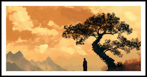 Plakat 91,3x44,5cm Zen na Arena.pl