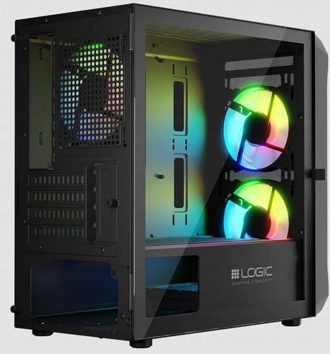 Obudowa Logic Portos ARGB Mini Black na Arena.pl