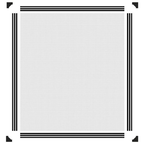 Magnetyczna moskitiera okienna, antracytowa, 120x140 cm na Arena.pl