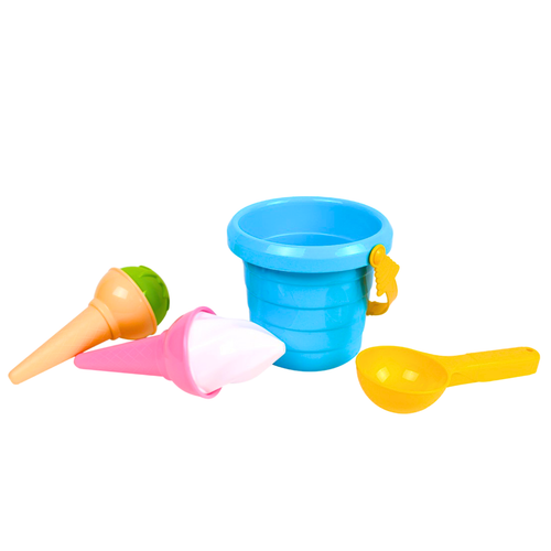 Zestaw Do Piaskownicy Lody Foremki Wiaderko Piasku 5736 na Arena.pl