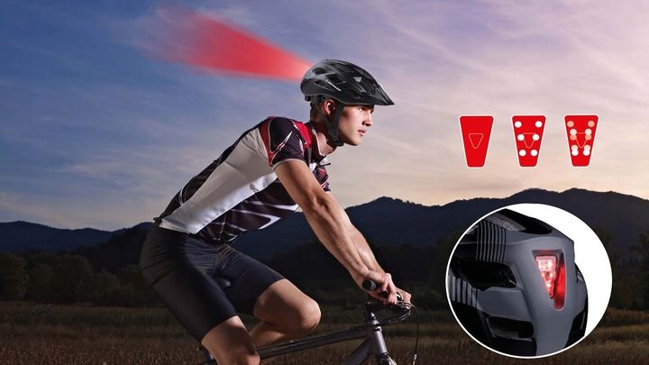 DUNLOP KASK na rower ostrzegawcze światło LED rozmiar M regulowany zdjęcie 12