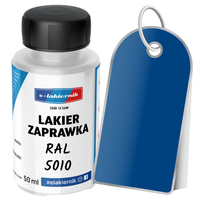 lakier zaprawkowy zaprawka samochodowy ral 5010 niebieski goryczki 50 ml