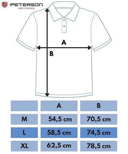 koszulka polo ptn kpy-02l-2725 gray na Arena.pl