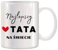 KUBEK Z NADRUKIEM ŚMIESZNY PREZENT DLA TATY TEŚCIA DZIEŃ OJCA URODZINY