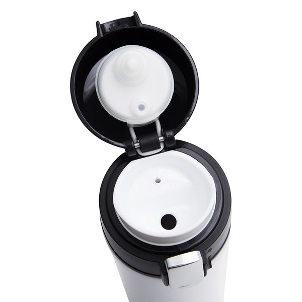 Kubek izotermiczny Secure 400 ml, biały zdjęcie 4