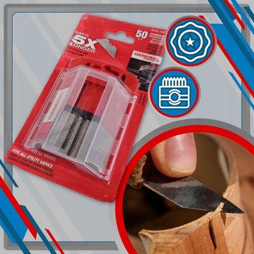 Ostrza do nożyków 61 mm wymienne 50 szt wkłady zapasowe ostre na Arena.pl