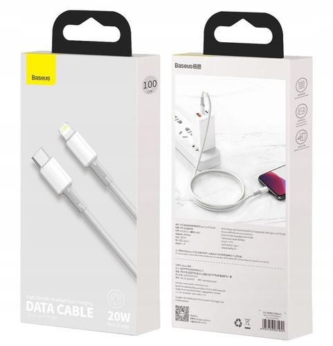 Kabel niktrade USB typ C - Apple Lightning 1 m biały na Arena.pl