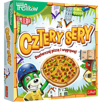 Gra planszowa Cztery Sery Rodzina Treflików Trefl 02282