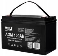 AKUMULATOR BEZOBSŁUGOWY AGM DO UPS 12V 100Ah