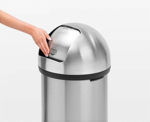 Kosz Push Bin 60L stal matowa 484520 na Arena.pl
