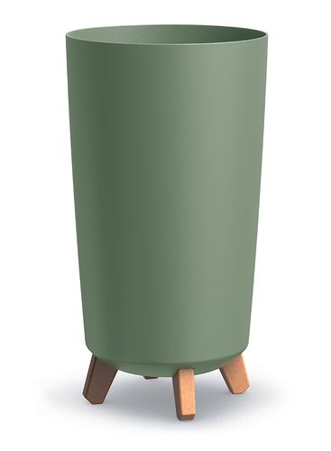Doniczka na nóżkach GRACIA TUBUS SLIM DGTL240 | Ziemisty zielony na Arena.pl