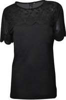 Czarna Bluzka, Szyfon - 38 / M