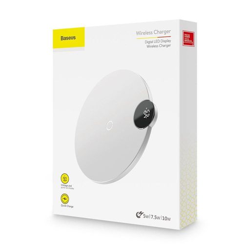 BASEUS DIGITAL LED WIRELESS CHARGER WHITE na Arena.pl