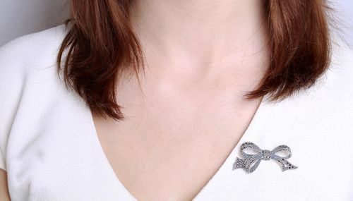 broszka srebro KOKARDKA na Arena.pl