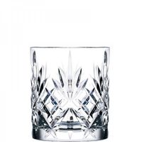 SZKLANKI KRYSZTAŁOWE DO WHISKY RCR MELODIA 310 ML 6 SZT