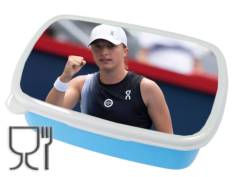 Pojemnik śniadaniowy - Lunchbox - Iga Świątek dla fana/fanki na Arena.pl