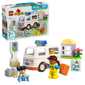 LEGO Duplo Karetka z kierowcą 10447 - ambulans dla maluchów 2+