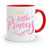 Kubek Czerwony Dzień Dziecka Little Princess Z Nadrukiem Ze Zdjęciem