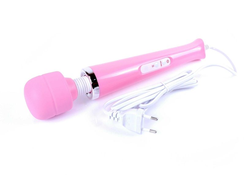 Stymulator-Magic Massager Wand Cable 110-240V Pink 10 Function zdjęcie 1